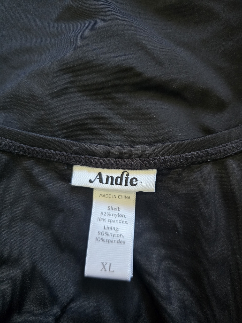 Andie Swim The Malibu One Piece swimsuit Black size XL - Picture 6 of 10
